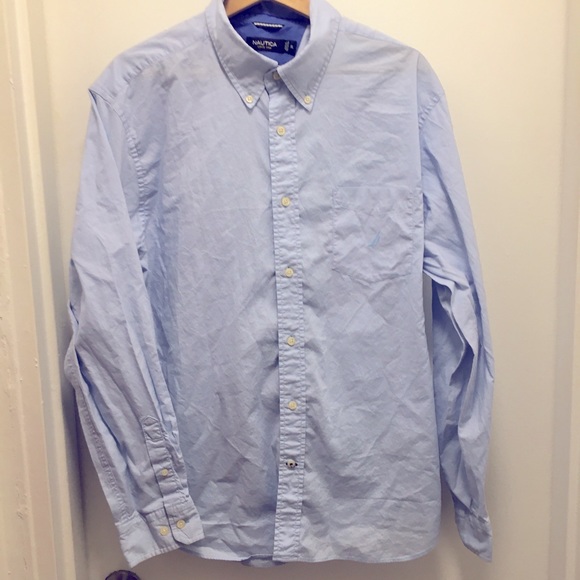 Nautica Other - Nautica Men’s light blue button down dress shirt- size XL